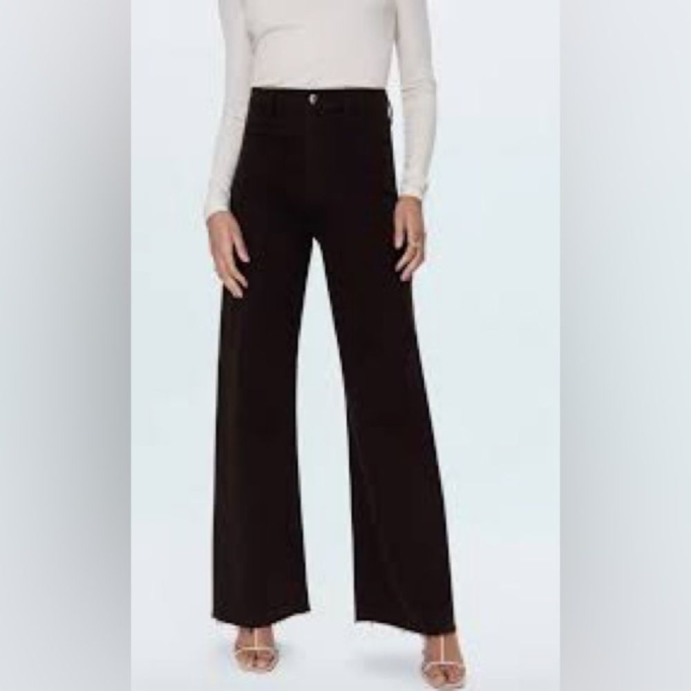 Pistola PENNY HIGH RISE WIDE LEG JEAN MOCHA‎ Cotton 31